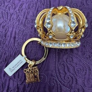 Authentic Vintage Juicy Couture oversized keychain/bag charm
